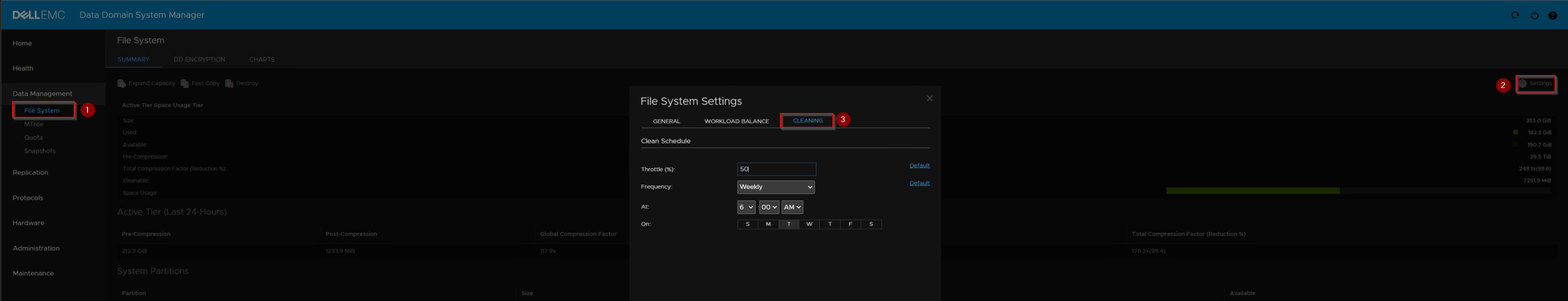 Systemadministrasjon av DD-fil