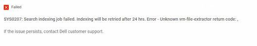 Error - Unknown vrm-file-extractor return code
