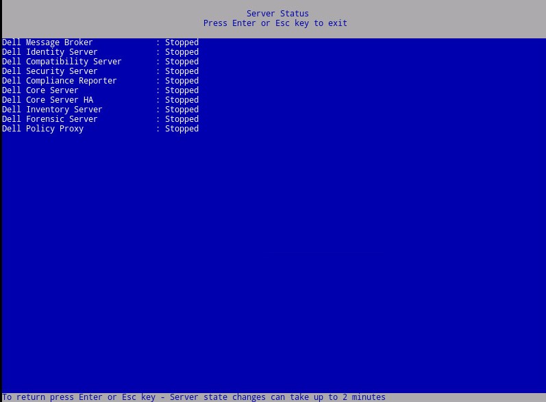 确认服务已停止
