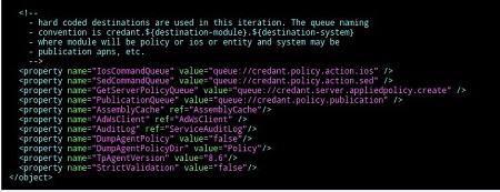 Modification de StrictValidation de true à false