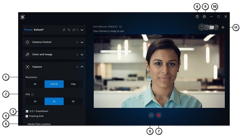 Peripheral Managerin Capture-sivu