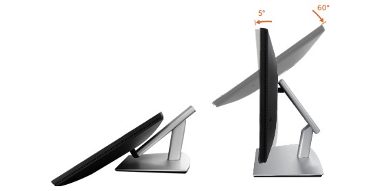 Inclinazione P2424HT Dell