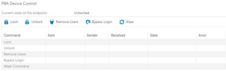 Onglet Détails et actions