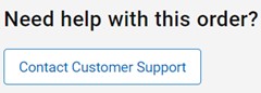 Нажмите «Contact Customer Support»