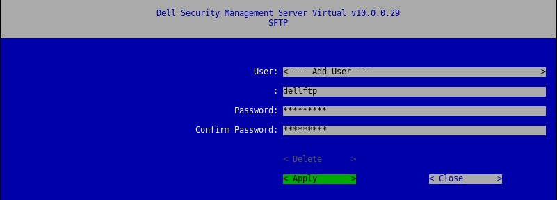 Lägg till och FTP-användare