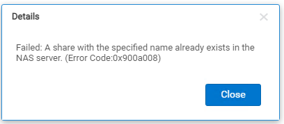 Captura de pantalla del mensaje de error de 0x900a008