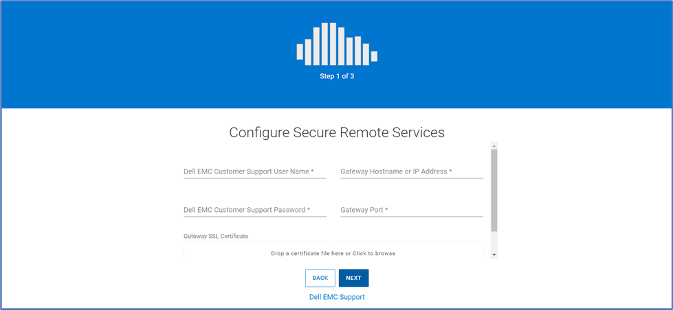 Configurazione di Secure Remote Services