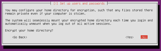 Ubuntu Installation - Encryption