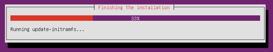 Ubuntu Installation - Installation progress