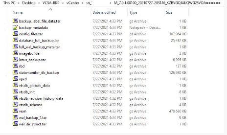 Folder location