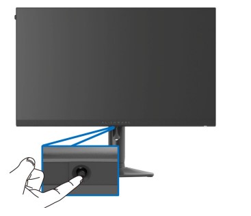 Alienware AW2724HF Monitor_Joystick