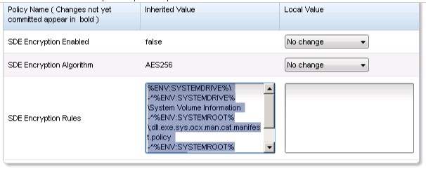 Copy Inherited Value