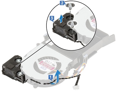 내부 스피커 분리