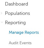 Manage Reports (Raporları Yönet)