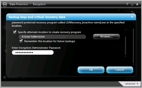 Configure backup