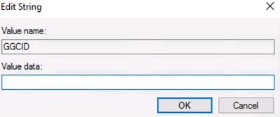 Deleting value data