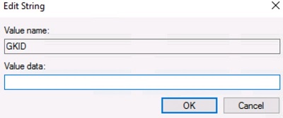 Eliminazione dei dati dei valori