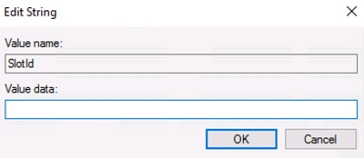 Eliminazione dei dati dei valori