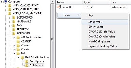 New string value