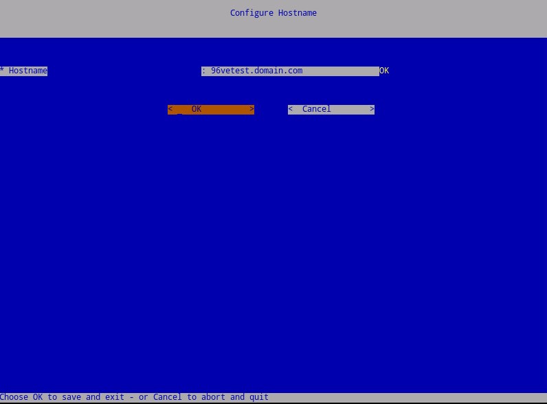 Configure Hostname