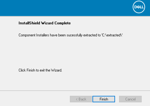 InstallShield Wizard Complete