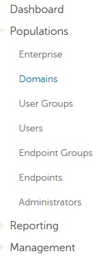 Populations and Domains