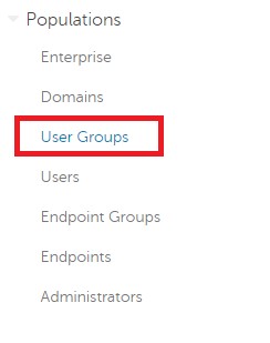 User Groups