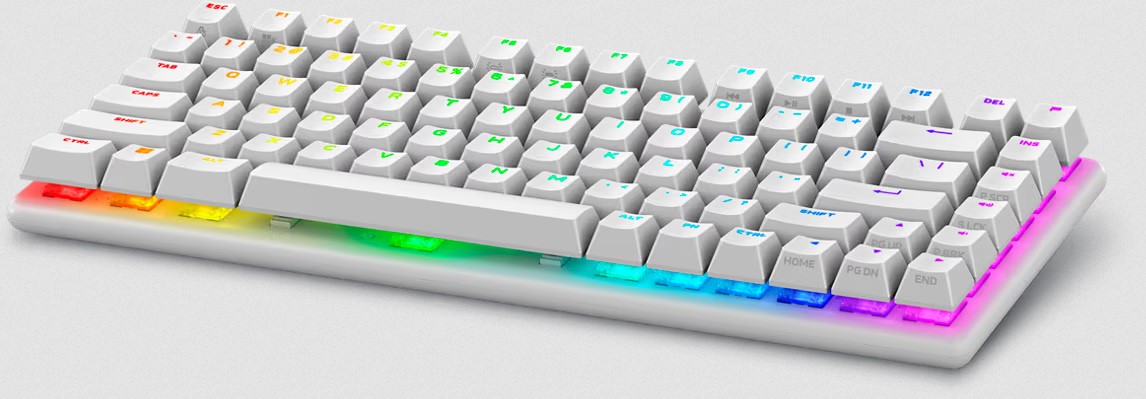 Alienware Pro Wireless Gaming Keyboard in the Lunar Light Color