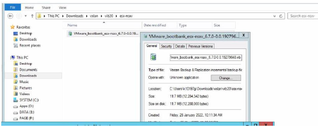 Upgrade bindle on a Windows environment
