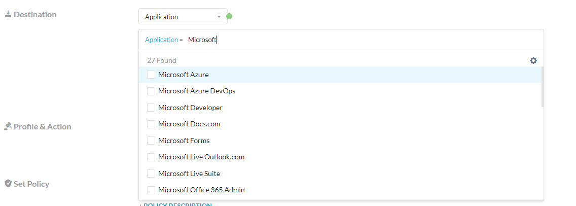 搜索目标应用程序