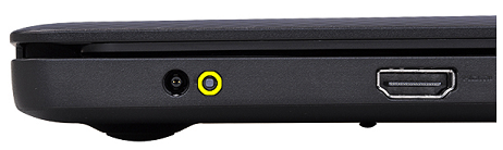 LED-placering for Inspiron 3493-batteriopladningsstatus