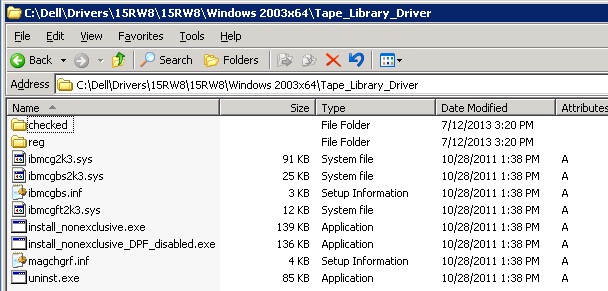 Figure 5 W2K3 Directory Files