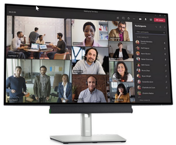 Barra audio sottile per videoconferenze SB522A - Vista anteriore