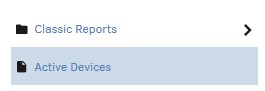 Opzione Dispositivi attivi