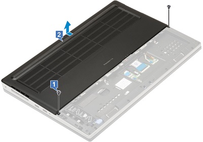 Rimozione del pannello di accesso