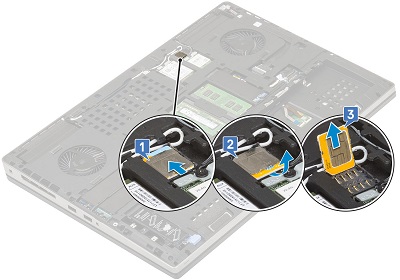 Sådan fjernes SIM-kortet