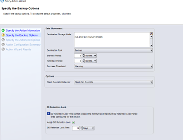 Afbeelding 1: Configuratie van workflowacties