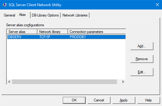 Narzędzie sieciowe SQL Server