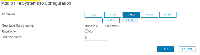 在 DSM 中選取 VTE6 暫存器作為 VTE2 選項