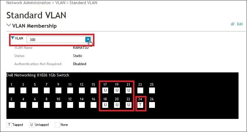 Dell Networking X-Series] VLAN設定手順 | Dell 日本