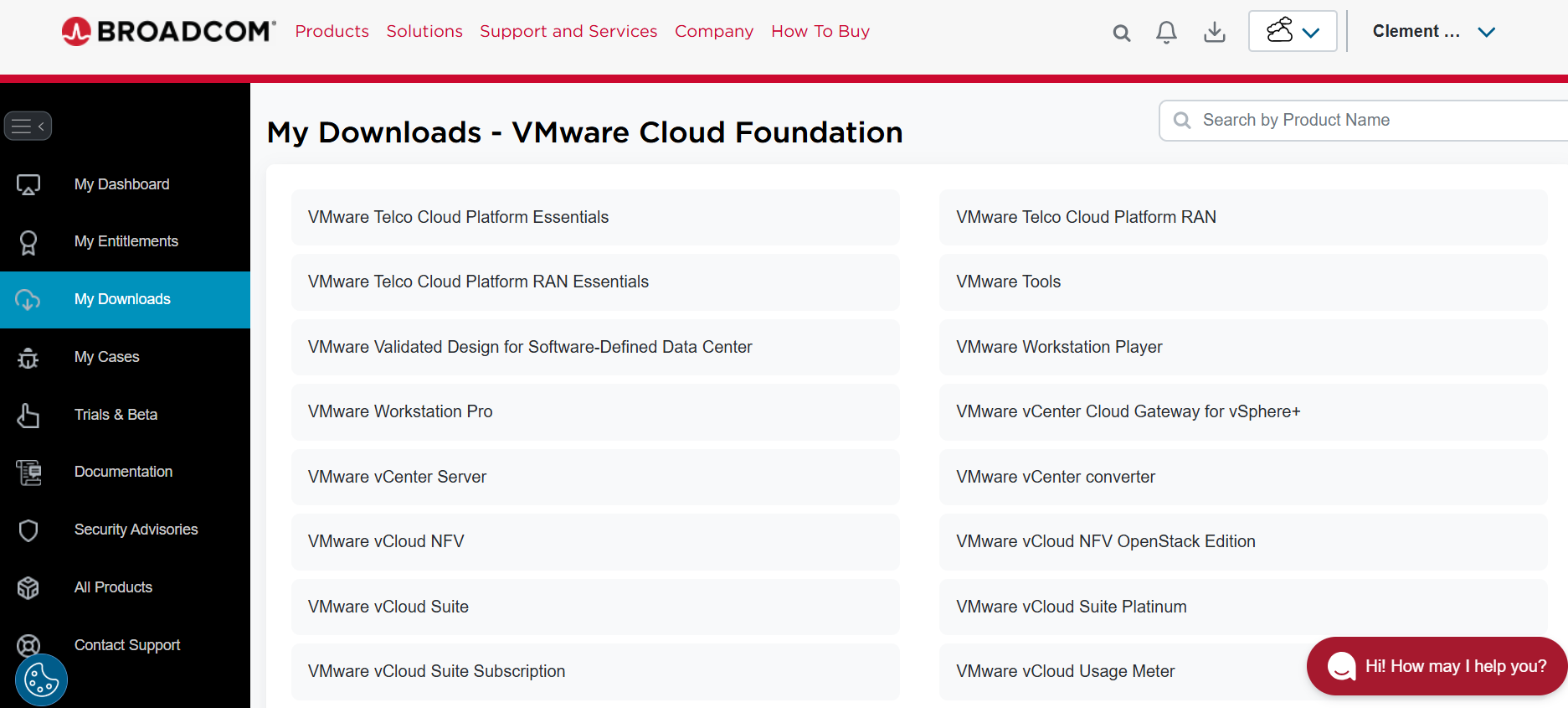 Broadcome I miei download
