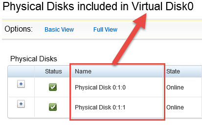 Document Physical Disks