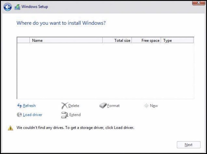 Windows-driver instellen