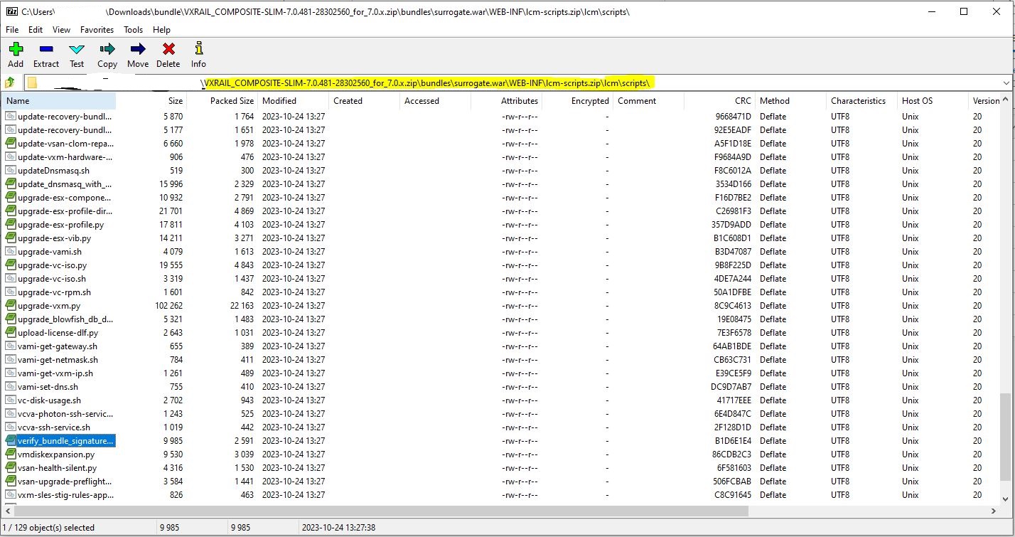 Dell VxRail: VxRail Update ran into an issue. The upgrade engine has ...