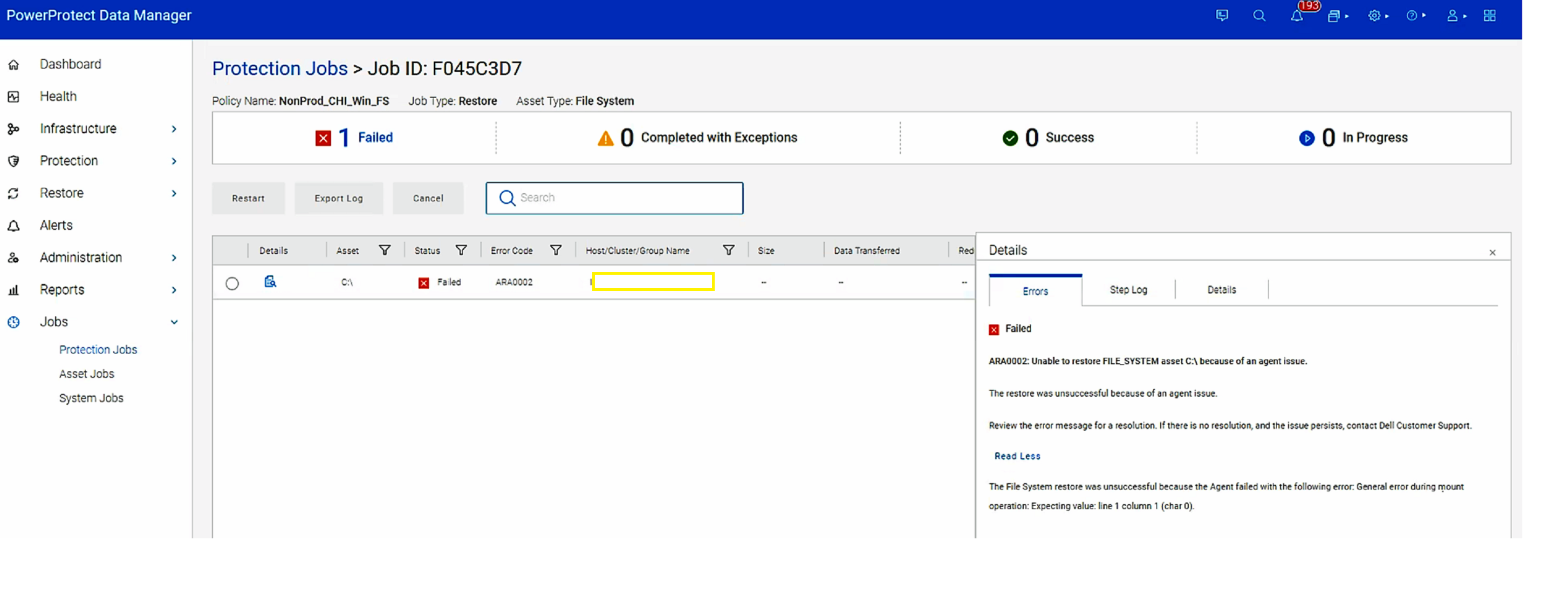 Gebruikersinterface voor beveiligingstaken