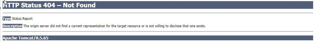 Error 404 de la interfaz de usuario del gateway de PowerFlex