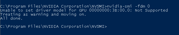 NVIDIA-SMI komut satırı yardımcı programı2