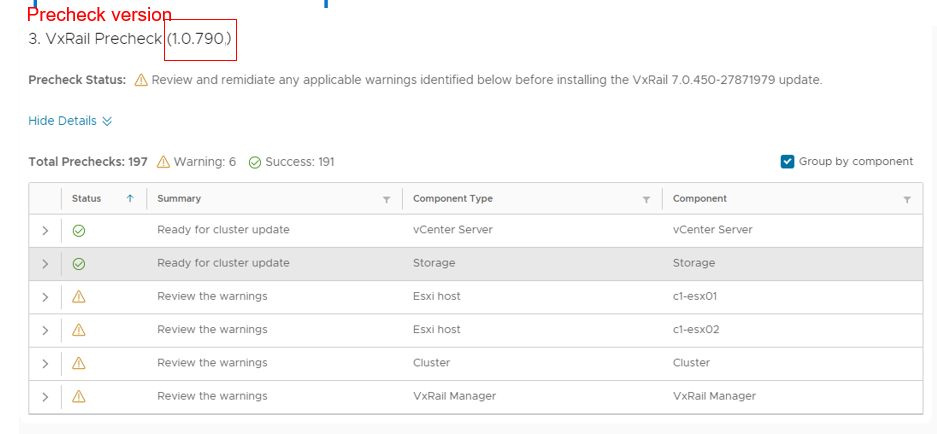 Rapport om förkontroll av LCM