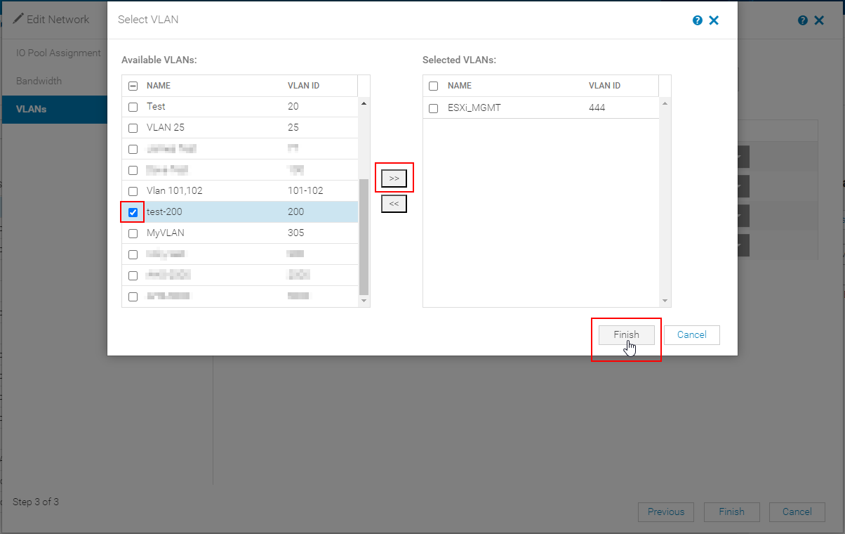 Adding tagged VLAN