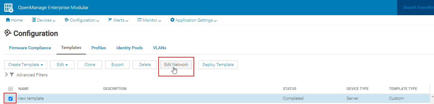 Mal – rediger nettverk